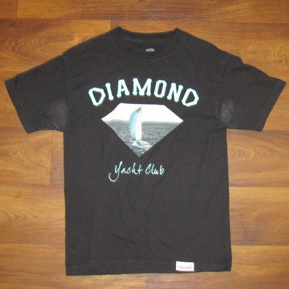 Diamond Supply Co. Other - Diamond Supply Blue Black Size Medium T shirt